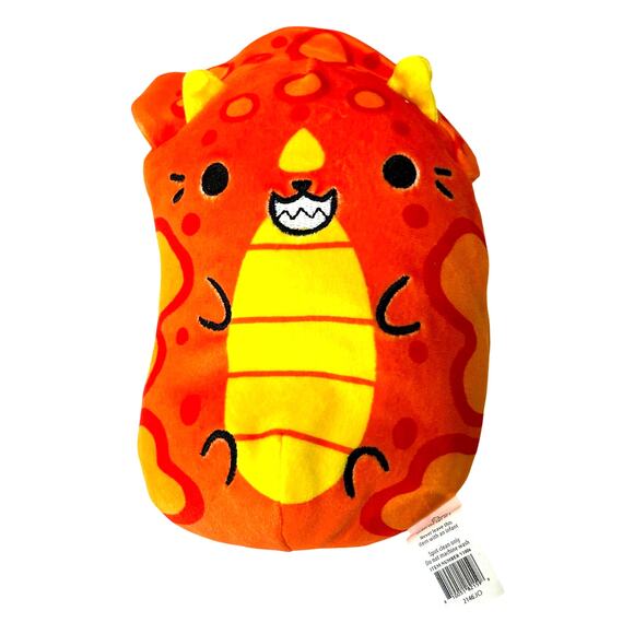 Cats vs Pickles TRI-CAT-ATOPS #399 Chonks Orange Dinosaur 6" - Picture 1 of 5